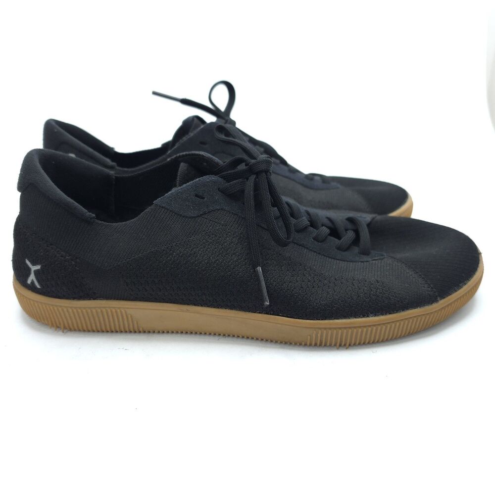 Flux Footwear Adapt Trainer US Men’s Size 10.5 Black with Gum Outsole Shoes